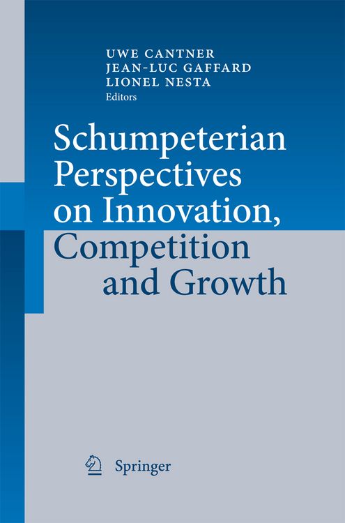 Produktbild: Schumpeterian Perspectives on Innovation, Competition and Growth