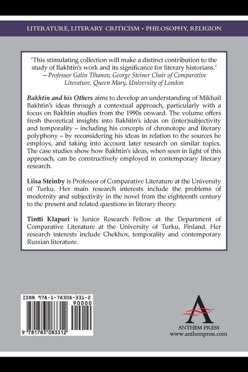 Produktbild: Bakhtin and his Others