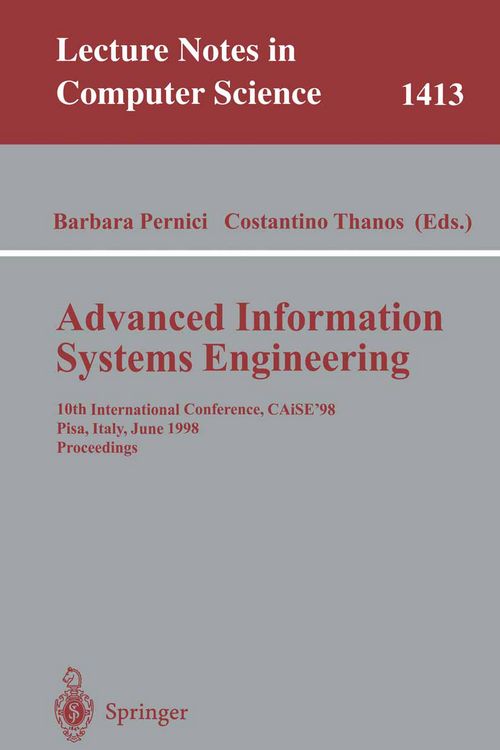 Produktbild: Advanced Information Systems Engineering