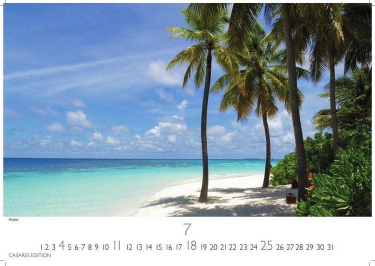 Produktbild: Trauminseln Kalender 2027 &ndash; Wandkalender | Fotokalender Naturkalender 35x50cm - Hochwertige Fotos von den sch&ouml;nsten Trauminseln weltweit &ndash; perfekt f&uuml;r Natur- und Reiseenthusiasten.