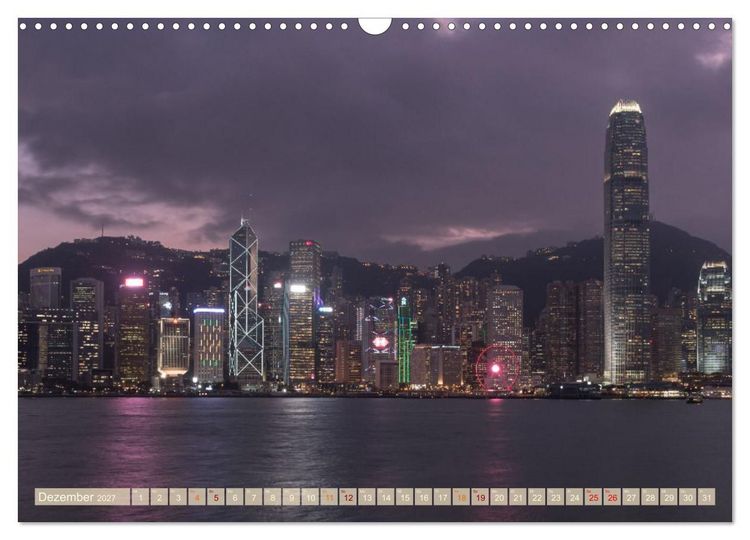 Produktbild: Ein Tag in Hongkong - eine etwas andere Sicht (Wandkalender 2027 DIN A3 quer), CALVENDO Monatskalender