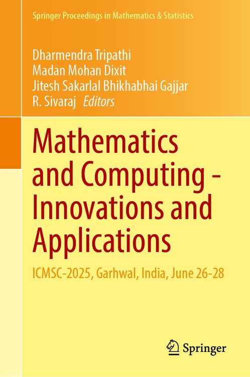 Produktbild: Mathematics and Computing - Innovations and Applications