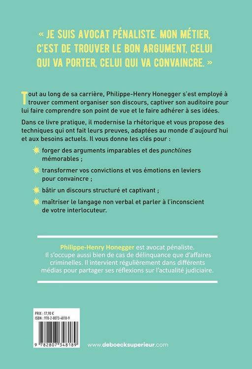 Produktbild: Argument qui tue debats entreti