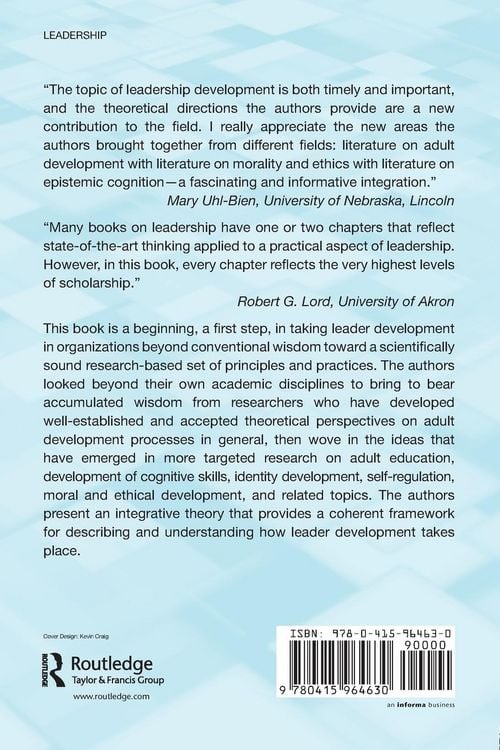 Produktbild: An Integrative Approach to Leader Development