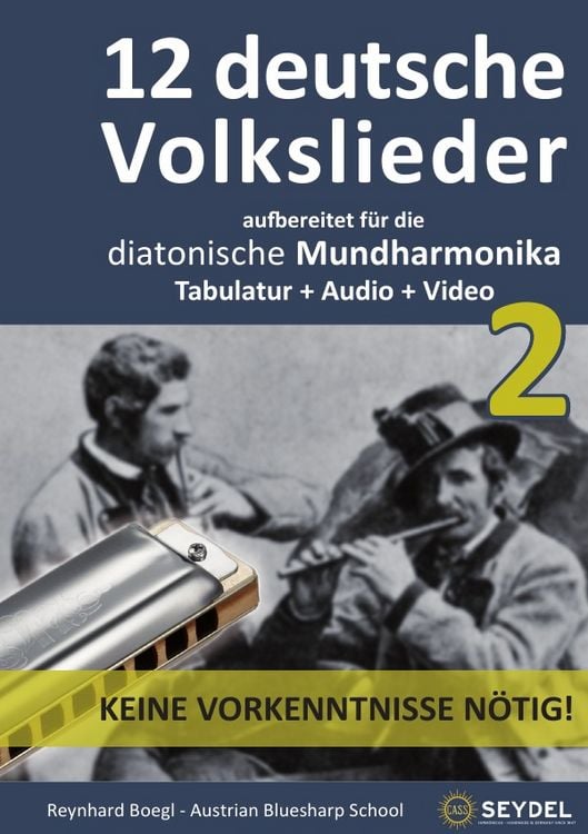 Produktbild: Harmonica Songbooks / 12 deutsche Volkslieder - Teil 2