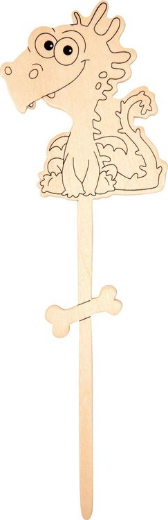 Produktbild: Furzipups: Knatterdrachen aus Holz zum Bemalen