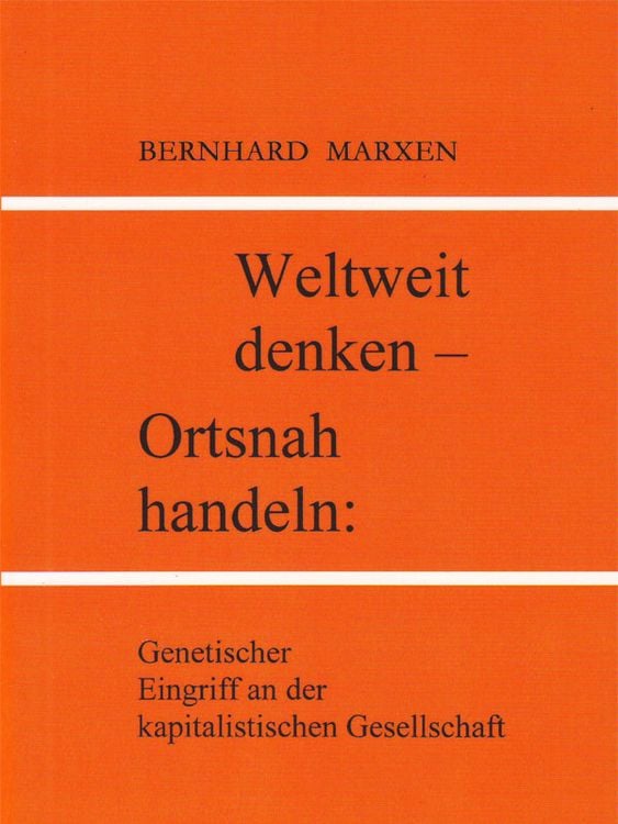 Produktbild: Weltweit denken - Ortsnah handeln