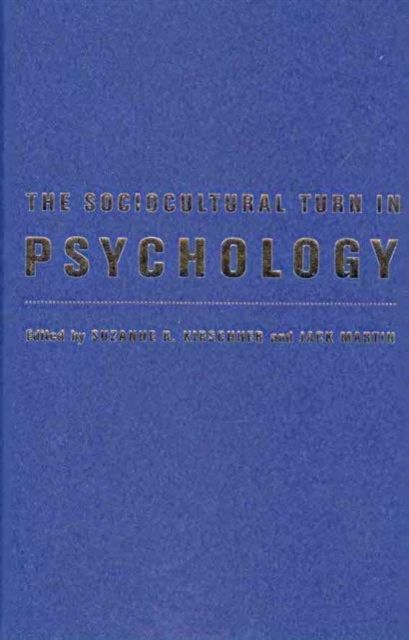 Produktbild: Kirschner, S: Sociocultural Turn in Psychology - The Context