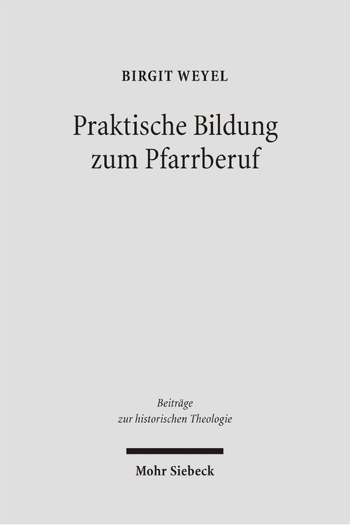 Produktbild: Praktische Bildung zum Pfarrberuf