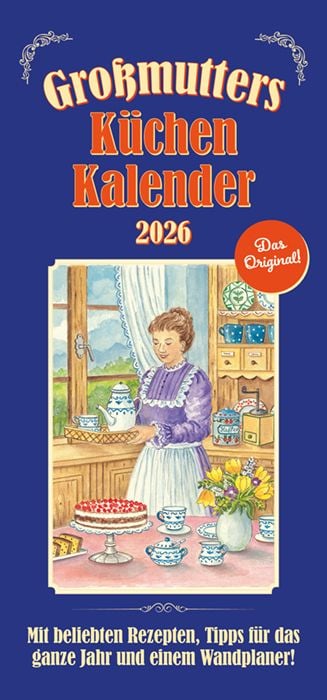 Produktbild: Großmutters Küchenkalender 2026 mit Wandplaner