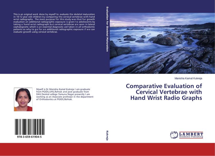 Produktbild: Comparative Evaluation of Cervical Vertebrae with Hand Wrist Radio Graphs