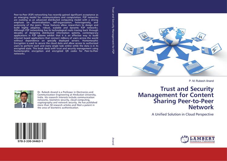 Produktbild: Trust and Security Management for Content Sharing Peer-to-Peer Network