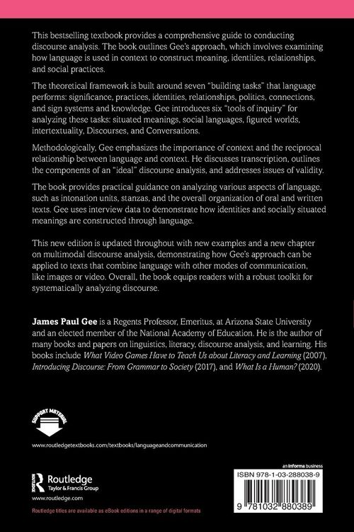 Produktbild: An Introduction to Discourse Analysis