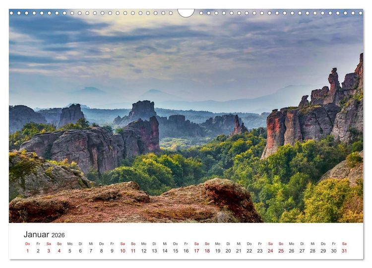 Produktbild: Bulgarien - Eine Reise zum Schwarzen Meer. (Wandkalender 2026 DIN A3 quer), CALVENDO Monatskalender