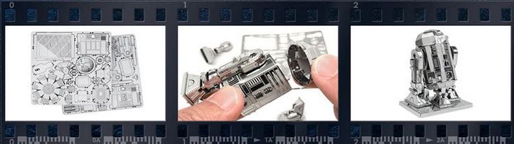 Produktbild: Metal Earth: STAR WARS R2-D2