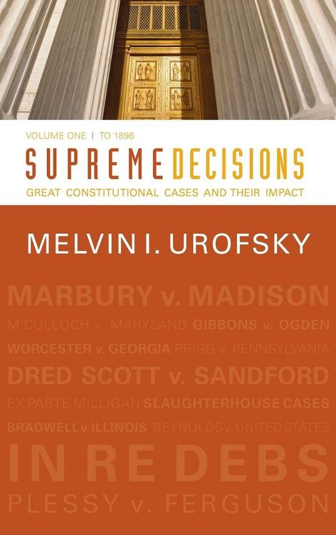 Produktbild: Supreme Decisions, Volume 1