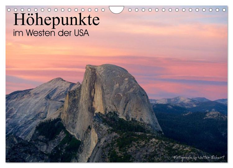 Produktbild: H&ouml;hepunkte im Westen der USA (Wandkalender 2026 DIN A4 quer), CALVENDO Monatskalender