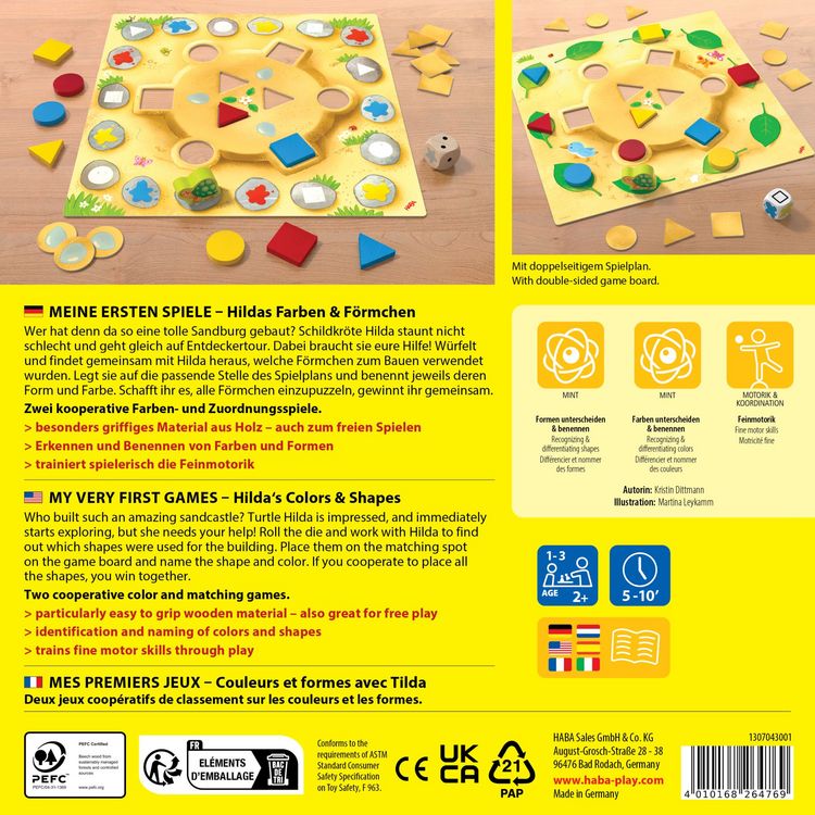 Produktbild: Meine ersten Spiele Hildas Farben & F&ouml;rmchen