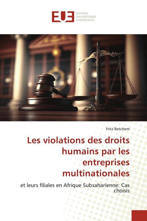 Produktbild: Les violations des droits humains par les entreprises multinationales