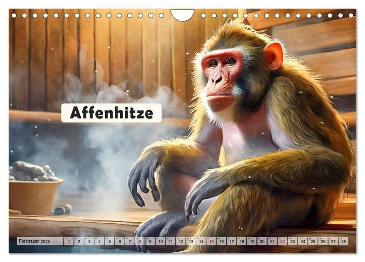 Produktbild: Wortw&ouml;rtlich - Tierische Spr&uuml;che (Wandkalender 2026 DIN A4 quer), CALVENDO Monatskalender