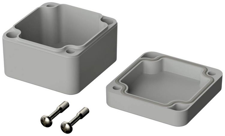 Produktbild: Bopla EUROMAS T 205 03205000 Industrie-Geh&auml;use 52 x 50 x 35 ABS Lichtgrau (RAL 7035) 1St.