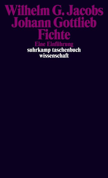 Produktbild: Johann Gottlieb Fichte