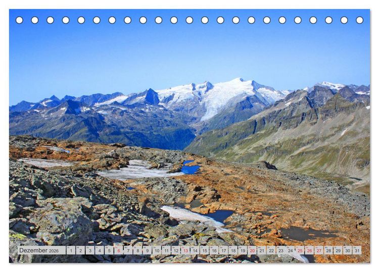 Produktbild: Im sch&ouml;nen Felbertal (Tischkalender 2026 DIN A5 quer), CALVENDO Monatskalender