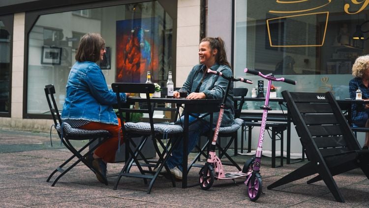 Produktbild: SIX DEGREES Alu Scooter 205 pastellrosa
