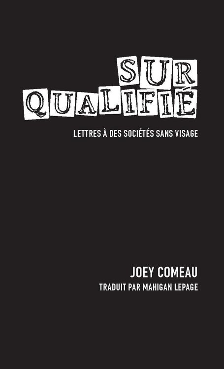 Produktbild: Surqualifie. Lettres a des societes sans visage