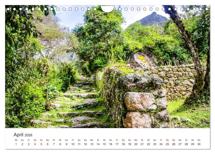 Produktbild: Macchu Picchu (Wandkalender 2026 DIN A4 quer), CALVENDO Monatskalender