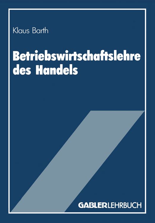 Produktbild: Betriebswirtschaftslehre des Handels