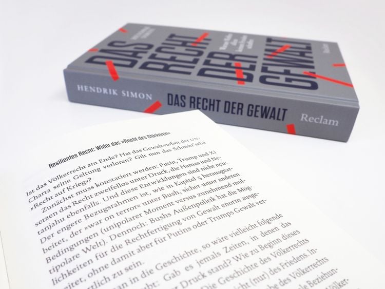 Produktbild: Das Recht der Gewalt. Warum Waffen allein keinen Frieden schaffen