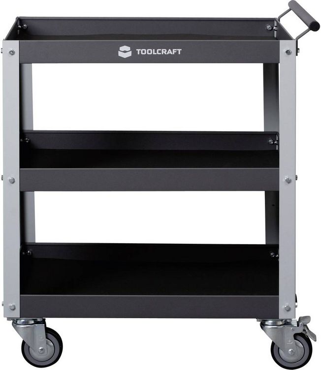 Produktbild: TOOLCRAFT 88 70 92 Werkstattwagen Herstellerfarbe: Grau, Anthrazit