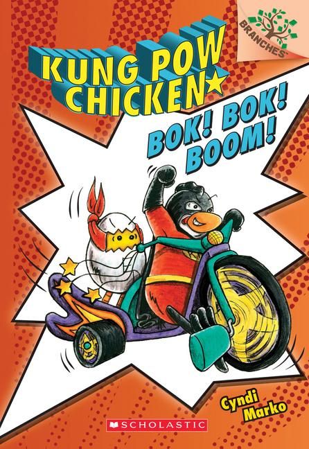 Produktbild: Bok! Bok! Boom!: A Branches Book (Kung POW Chicken #2)