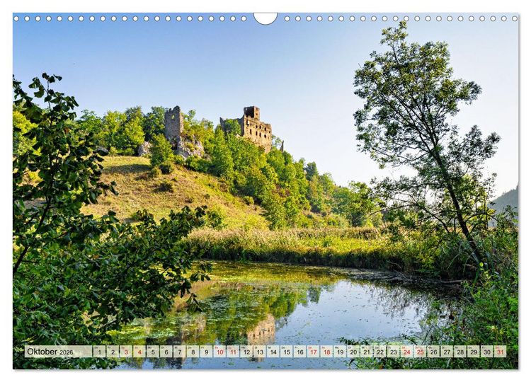 Produktbild: Wandern auf der &ouml;stlichen Schw&auml;bischen Alb (Wandkalender 2026 DIN A3 quer), CALVENDO Monatskalender