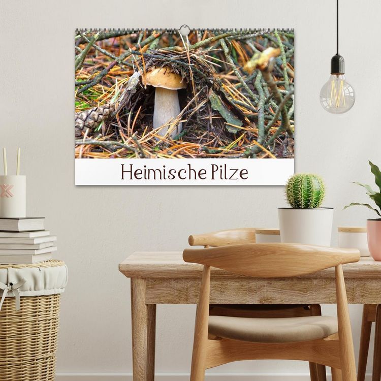 Produktbild: Heimische Pilze (Wandkalender 2026 DIN A3 quer), CALVENDO Monatskalender