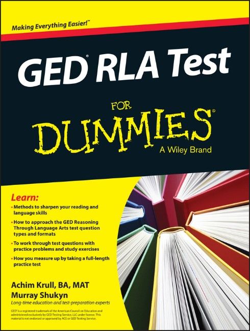 Produktbild: GED Rla for Dummies