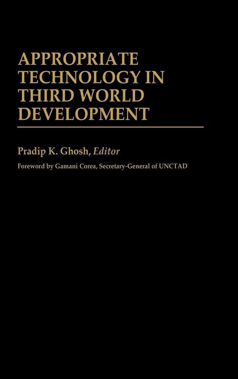 Produktbild: Appropriate Technology in Third World Development