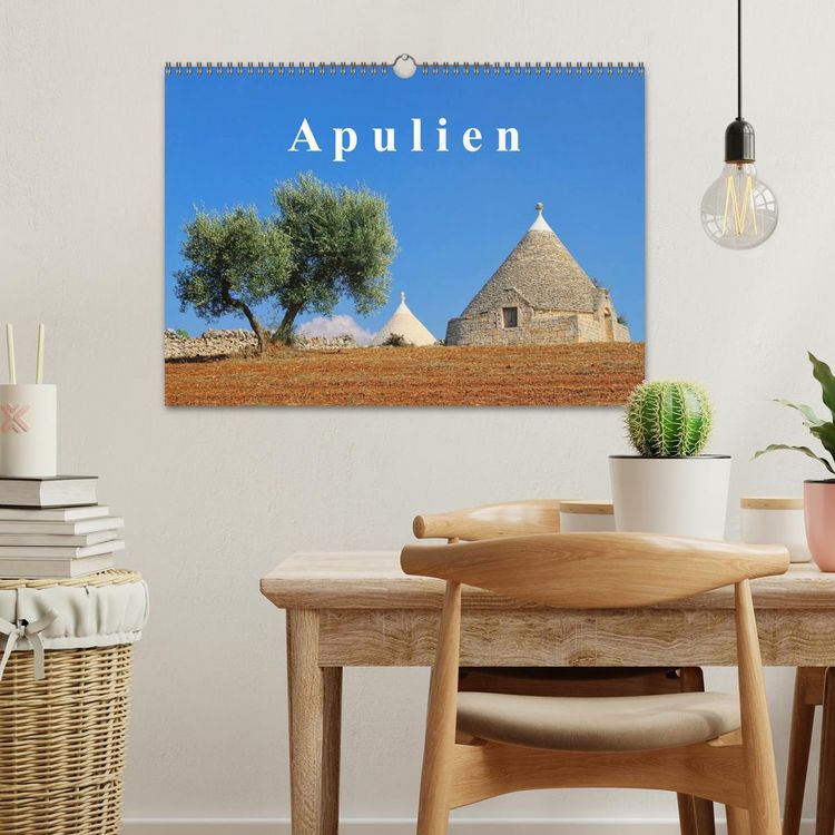 Produktbild: Apulien (Wandkalender 2026 DIN A3 quer), CALVENDO Monatskalender