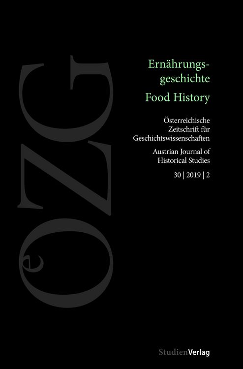 Österreichische Zeitschrift für Geschichtswissenschaften 2/2019