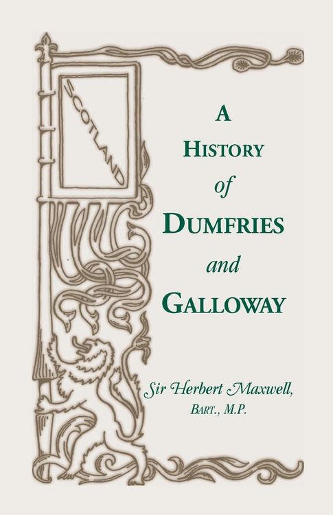 Produktbild: History of Dumfries and Galloway