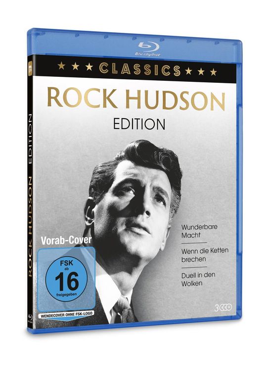 Produktbild: Rock Hudson Edition: Die wunderbare Macht / Wenn die Ketten brechen / Duell in den Wolken (3 Filme auf 3 Blu-rays)