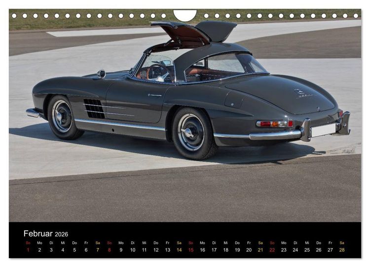 Produktbild: 300 SL Collectors Edition 2 (Wandkalender 2026 DIN A4 quer), CALVENDO Monatskalender