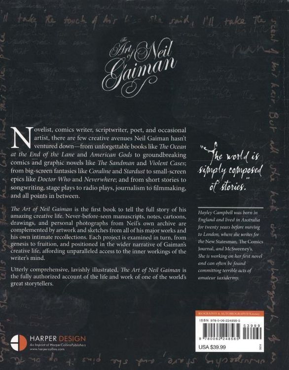 Produktbild: The Art of Neil Gaiman