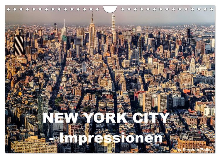 Produktbild: New York City - Impressionen (Wandkalender 2026 DIN A4 quer), CALVENDO Monatskalender
