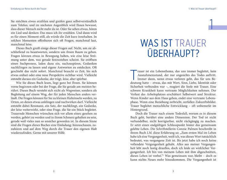Produktbild: 50 Fragen an die Trauer