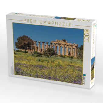 Produktbild: CALVENDO Puzzle Heratempel in Selinunte | 1000 Teile Lege-Gr&ouml;&szlig;e 64x48cm Foto-Puzzle f&uuml;r gl&uuml;ckliche Stunden