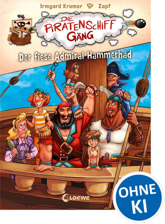 Produktbild: Die Piratenschiffg&auml;ng (Band 1) - Der fiese Admiral Hammerh&auml;d