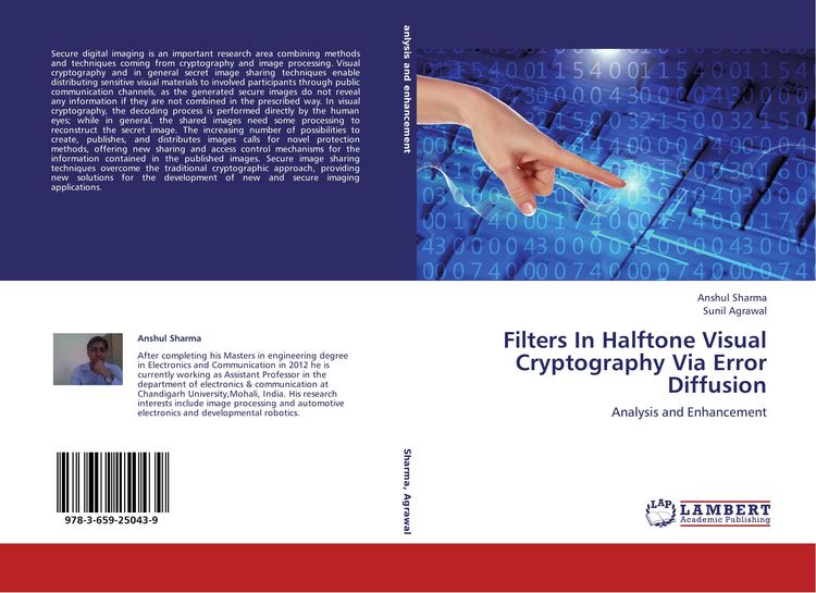 Produktbild: Filters In Halftone Visual Cryptography Via Error Diffusion