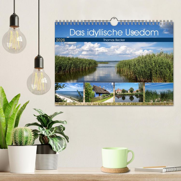 Produktbild: Das idyllische Usedom (Wandkalender 2026 DIN A4 quer), CALVENDO Monatskalender